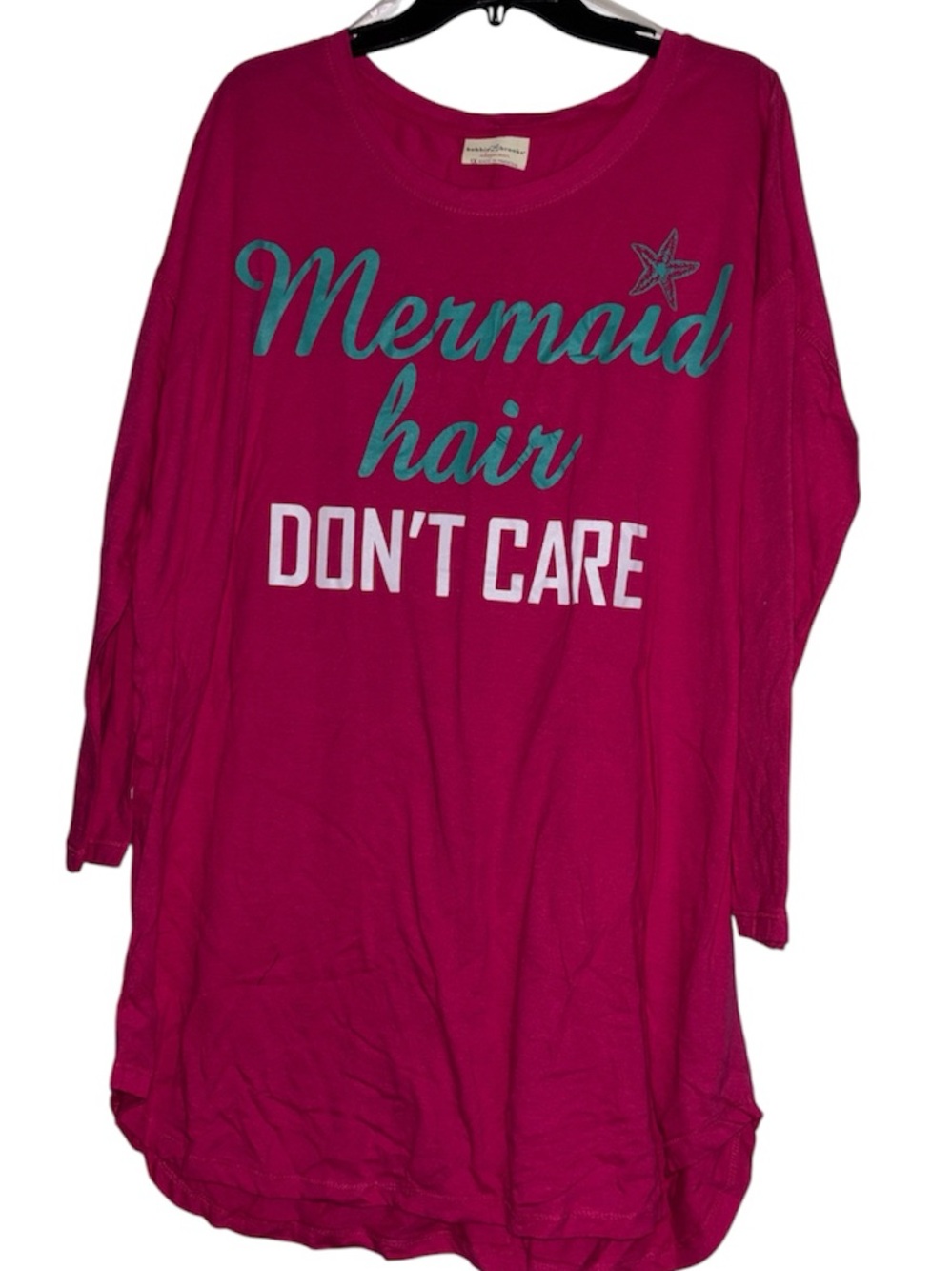 NEW Mermaid hair don’t care sleep shirt